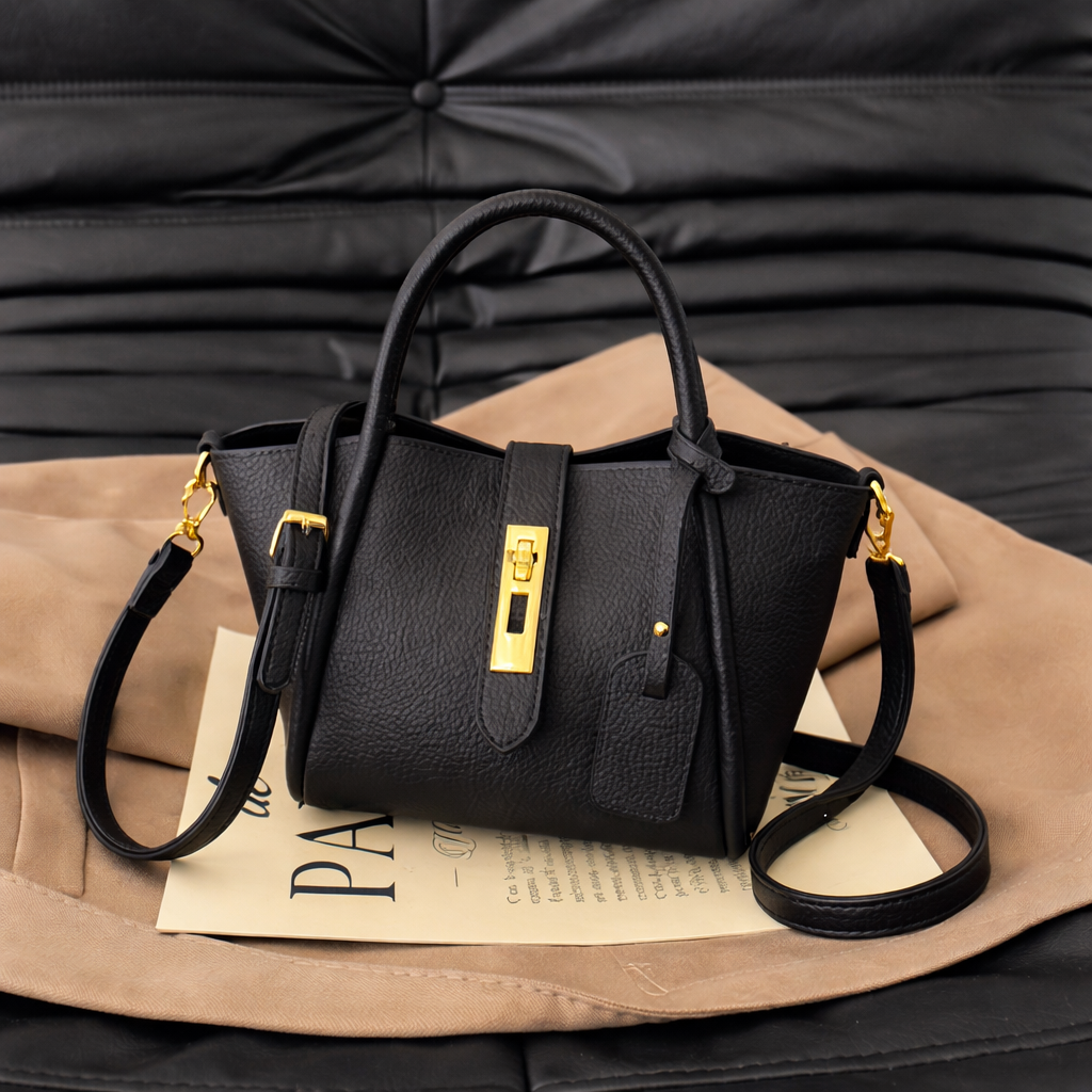 Borsa a Tracolla Retrò in Pelle Morbida